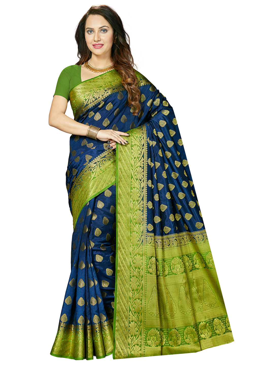 Banarasi pattu Saree  latest cotton  Banarasi Silk Saree online from  weavers  TPBH00063